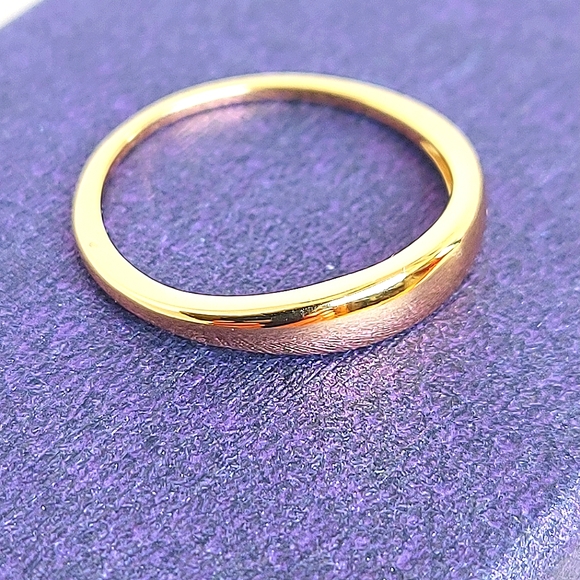 Engraved "You are always‎ on my mind" Minimalist 925 Sterling Silver Ring. - Picture 1 of 16